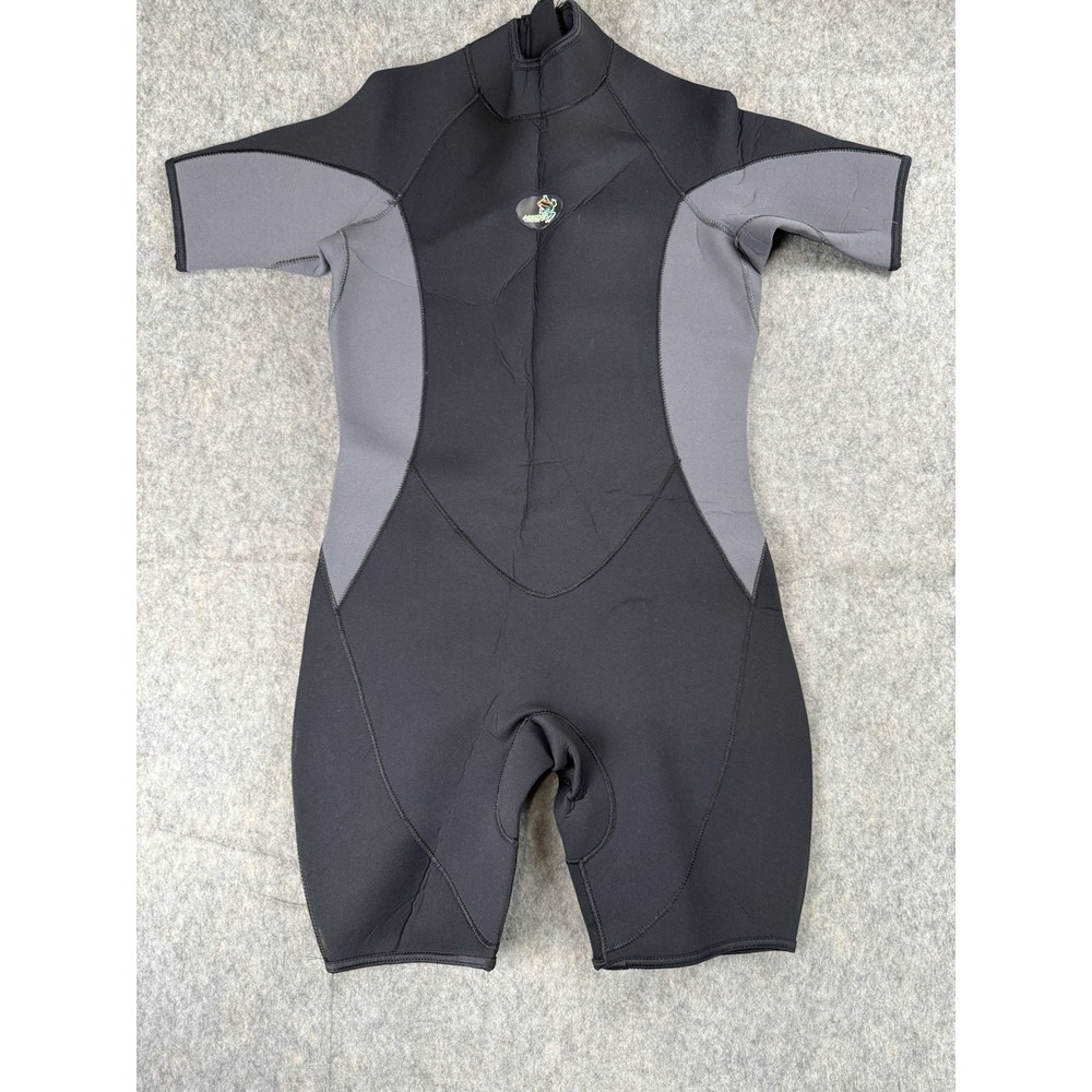 Akona Adventure Gear Scuba Dive Surf Shorty Black Wetsuit  Men's XLarge
